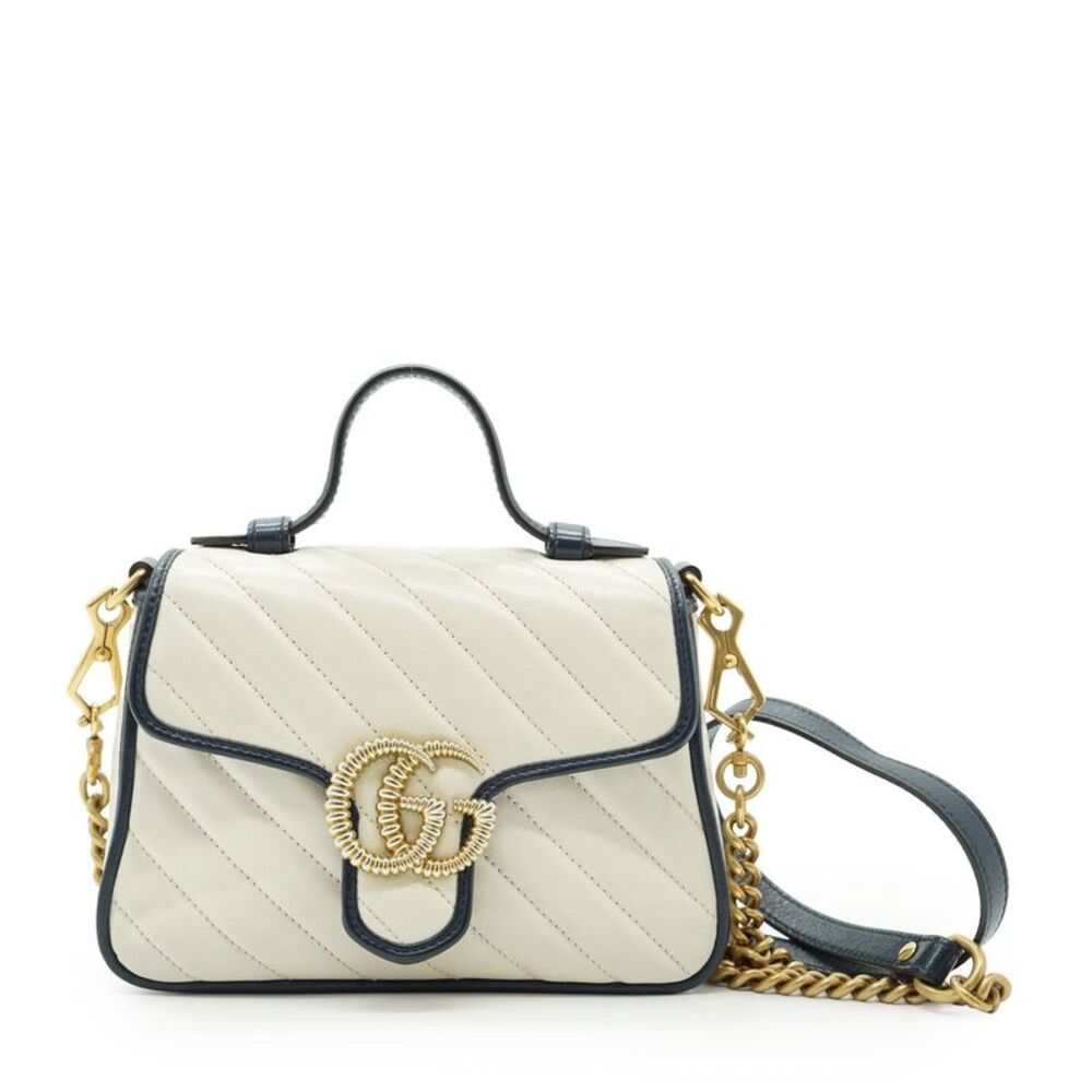 Gucci Leather Handbag GG Marmont
